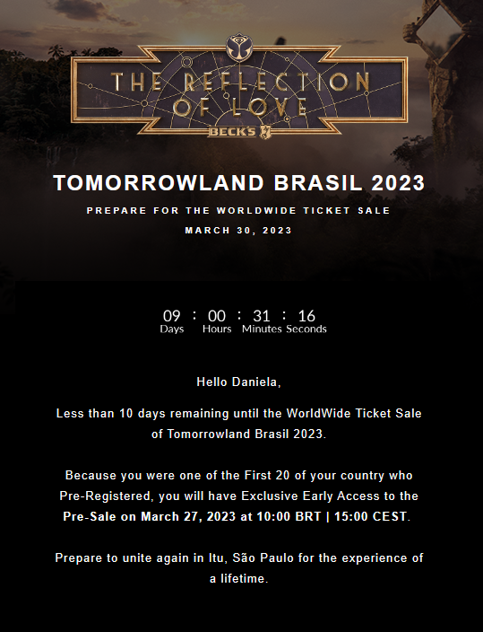 Danielamth_'s tweet photo. Hola, fui seleccionada entre las primeras 20, pero me tope con la curiosidad, de que si puedo usar 2 tarjetas de crédito para comprar las 4 entradas. #tomorrowland #TomorrowlandBrasil #tmlbrasil #first20 😳 https://t.co/8tGFYTiM9N