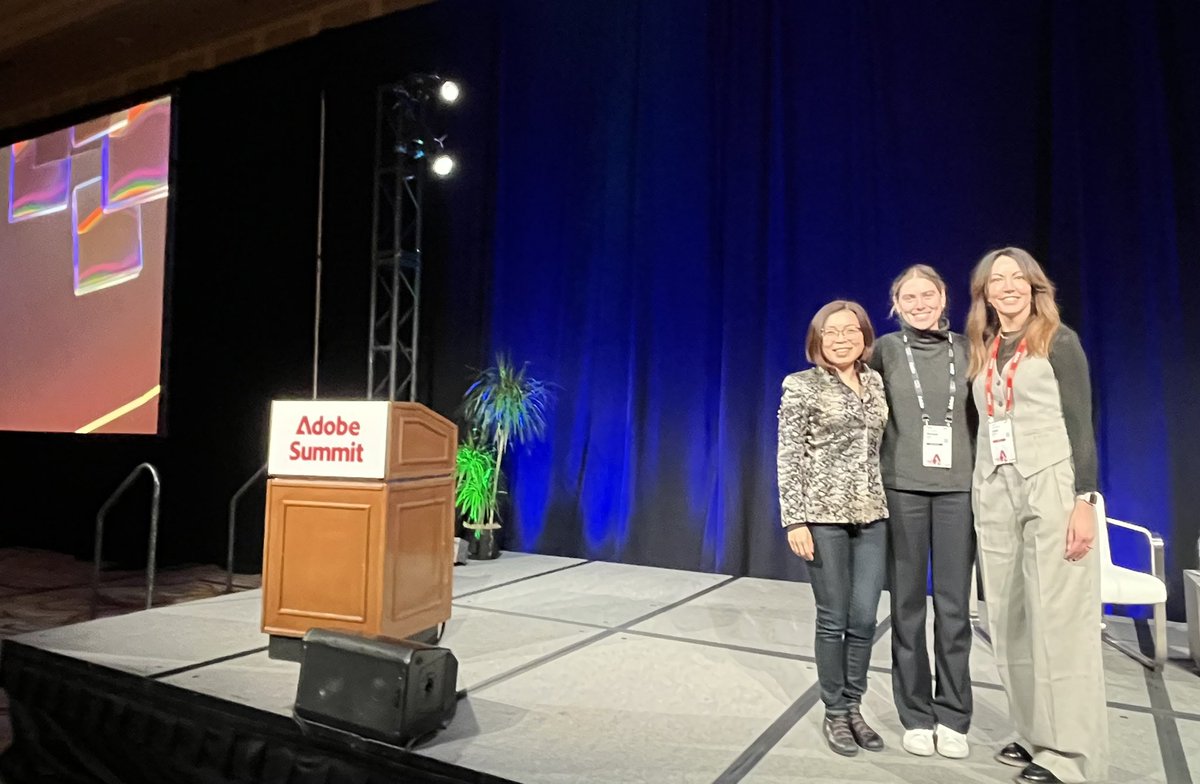 lonistark's tweet photo. Excited to present at the Commerce Made Personal super session with Meg Knauth @TMobile at 1 pm. For #IRL 5th Floor Ballroom LM #AdobeSummit @AdobeSummit @AdobeCommerce @AdobeExpCloud https://t.co/IdR6L3j96i