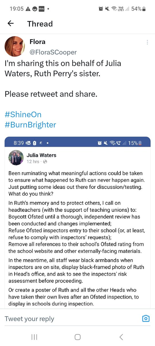 Kjhamlet1973's tweet photo. #isitok that a headmistress felt so much pressure from an ofsted report that she took her own life. Why aren't the Dept of Education supporting their teachers instead of adding to an already pressured job? https://t.co/XxjSjByK9m