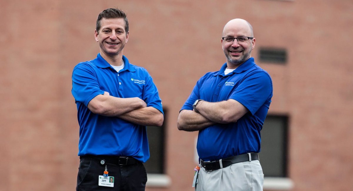 christianacare's tweet photo. Congratulations to ChristianaCare physical therapists, Travis Ross and @BCatPTAT for making @delawareonline's list of Delaware's Most Influential People in Sports. Read more: https://t.co/h7AxGeQpVZ (1/3) #netDE #LoveOfHealth https://t.co/ACIJ8qrSrq