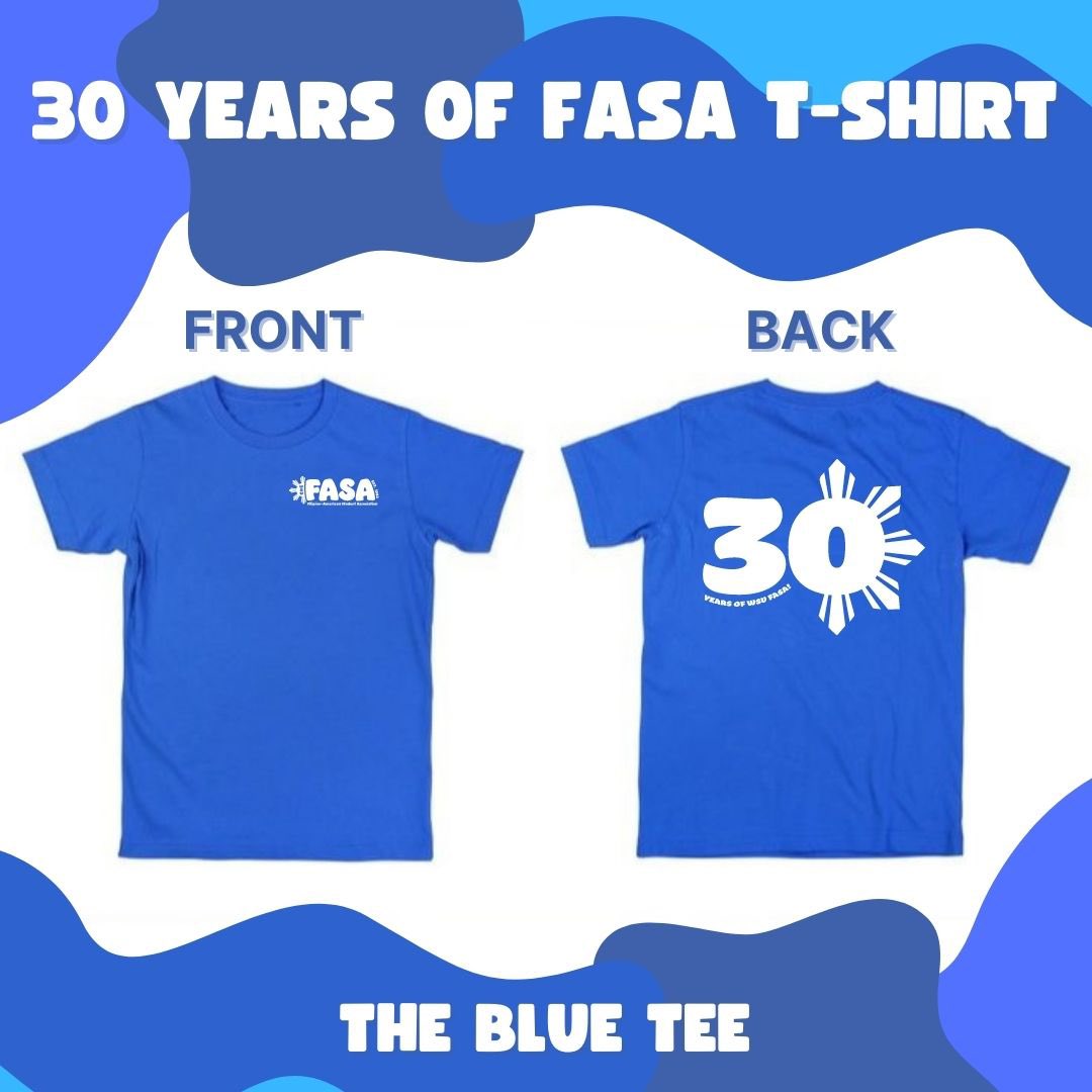WSUFASA's tweet photo. 🚨MERCH ALERT!🚨 We have a pre-order form for our 30 YEARS OF FASA t-shirts live NOW until TUESDAY, MARCH 28! Please fill out this form and submit your payment BEFORE the deadline! We will NOT be accepting late orders (no exceptions)! THANK YOU for supporting WSU FASA! ❤️💛💙 https://t.co/SOi1m2AXo3