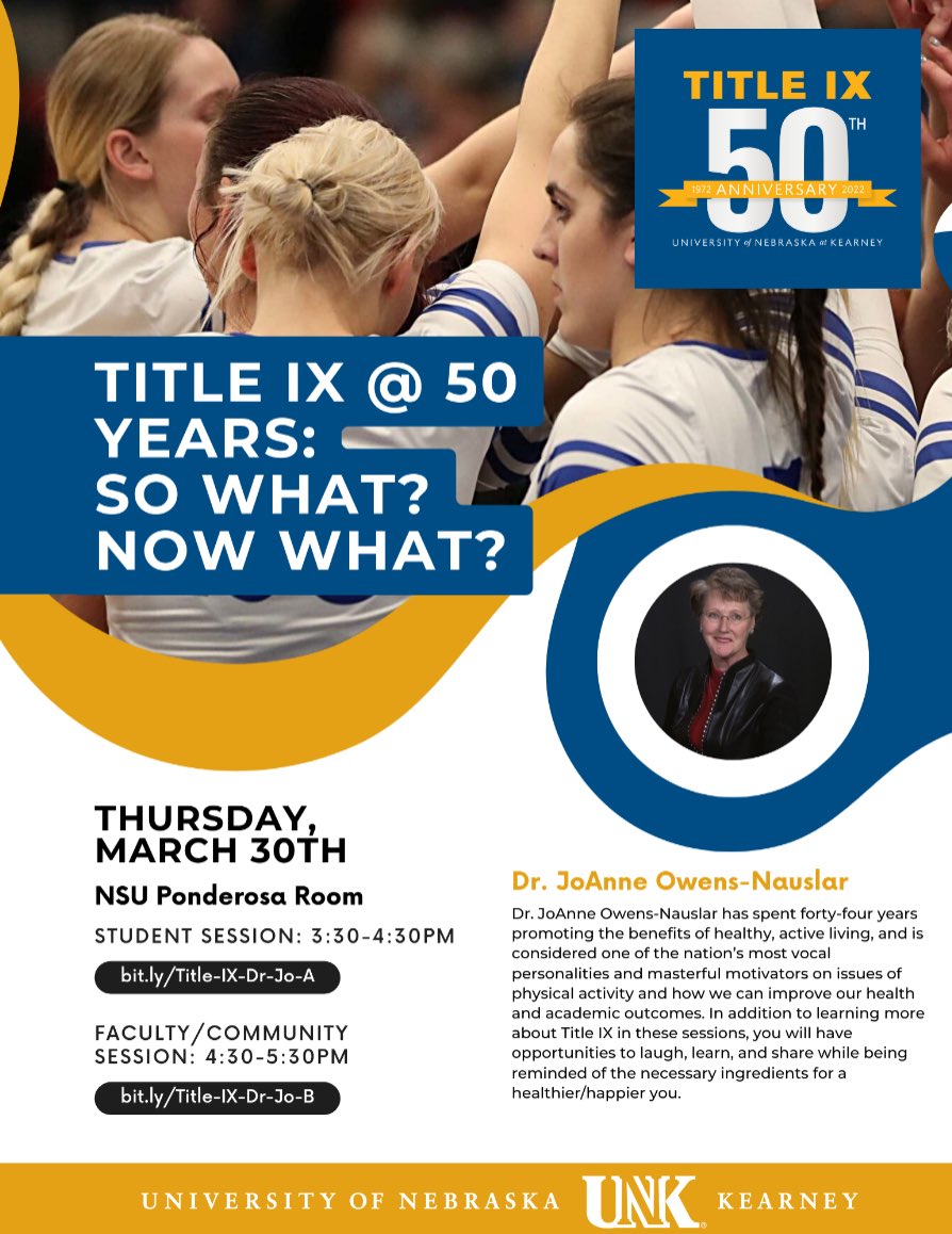 Title IX 50th Anniversary Event!