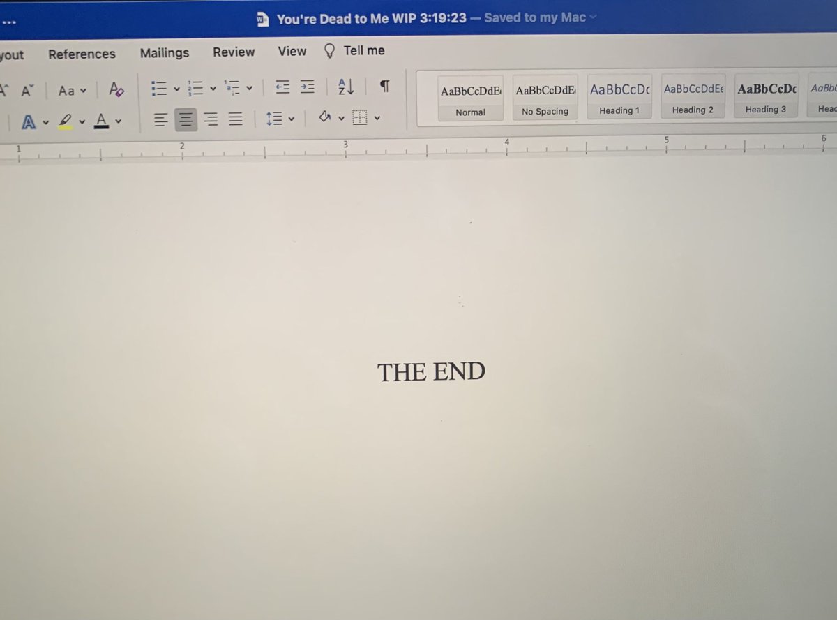 So this happened... Two of the sweetest words to type. ✨🎉✨

I finished last week but it's been such a whirlwind I only got around to sharing now. 

#GhostfrenemiesWIP #YoureDeadToMe