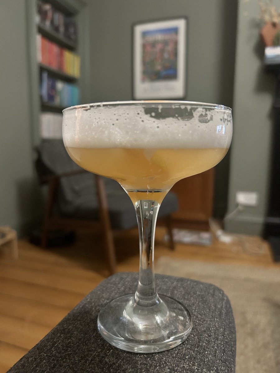 Whisky sour recipe, perfected 👌🏼