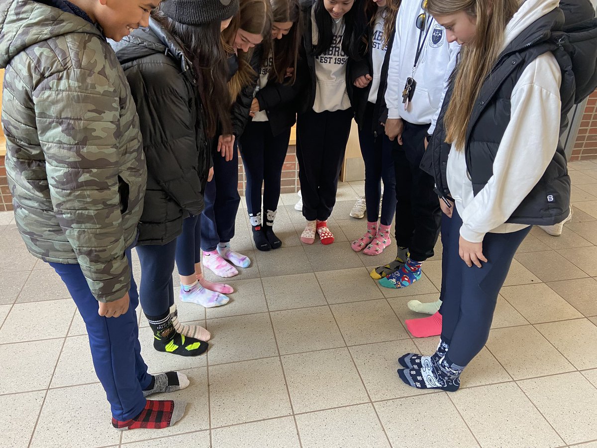 Rock Your Socks for Down Syndrome Association of Toronto. Thank you, St. Ambrose families and staff for your donations to DSAT. #DSATWDSD2023#RockYourSocks #DownSyndromeAwareness @TCDSB_AJBRIA @TCDSB @LubinskiTeresa