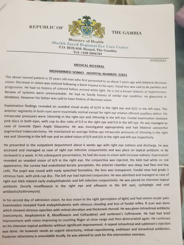 EbraCezsay's tweet image. No one is perfect.! But this brother is close,known him my whole life and a well known kind good hearted humble youth from Manjie. We pleading for help any amount will be appreciated. @saul_frazer @gbgee @TafNjie @DrKebsun @salieutaal @ALHAGIEMANKA @fadyhocheimy @BBlackBarbie