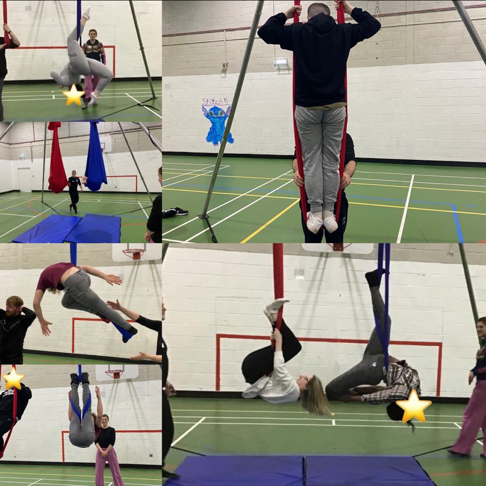 RossieEducation's tweet photo. If this is what a 30 minute taster can achieve, I can’t begin to imagine how incredible our #LikeFlying show will be! We cannot wait to work together next week! #proud #aerialist #partnerships https://t.co/yyELTCWdzJ