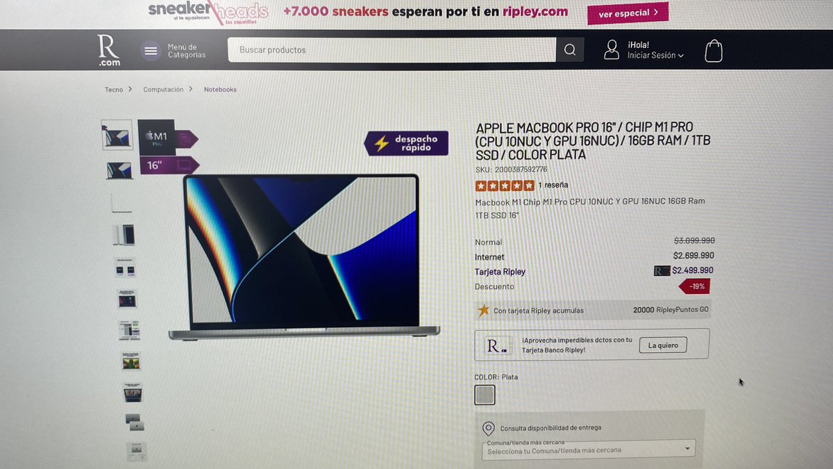 iPiters's tweet photo. @RECHAZO__ Es cosa de mirar la licitación  1051177-7-LQ22 y déjame decirte que barato lo compraron, vale $2.700.000. https://t.co/tNw9NTE2TS