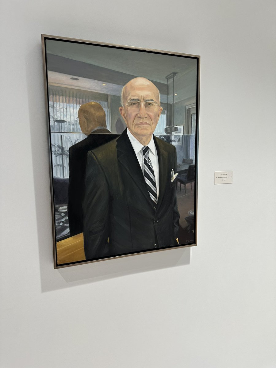 YolaVentresca's tweet photo. Enjoyed spending time today with my @LernersLLP Toronto colleagues- especially enjoyed seeing for the first time in our new digs this painting of our own @EarlCherniak! #lawtwitter #law #litigation https://t.co/3evRCEHXWz