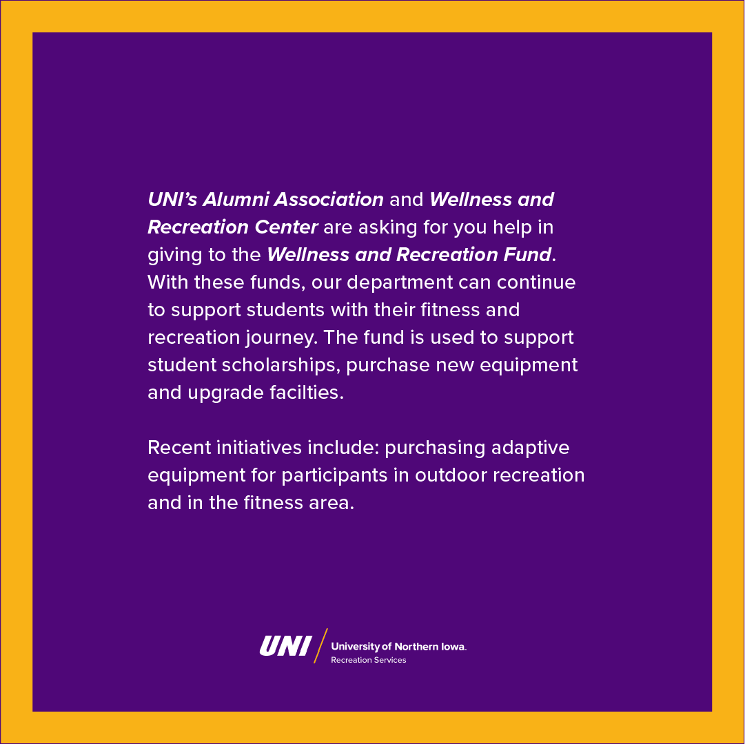 UNI Wellness and Recreation Center tweet media
