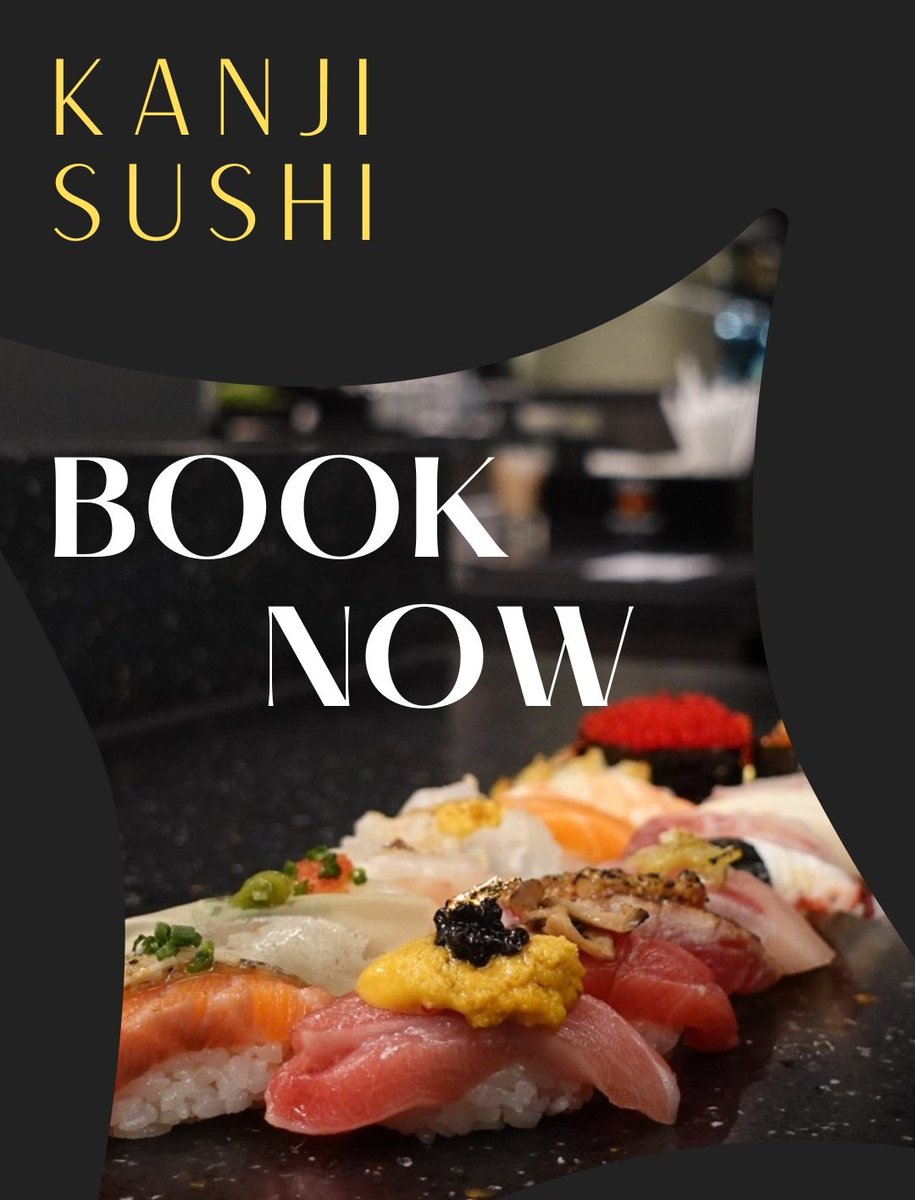 Chef Soon has returned to <a href="/KanjiSushiTx/">KanjiSushiTX</a> for this week from Chicago!  Come and experience the next level of Gourmet Sushi from him! 

#aggieland #sushi #chef