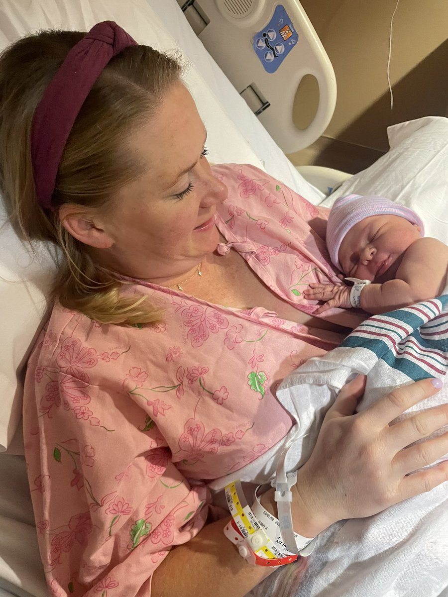 KatKronenberg's tweet photo. Meet the newest family member! Sadie Locke Pingel 3-20-23❤️The miracle of life🙏 #livebig #catchm https://t.co/Yayp4KX78L