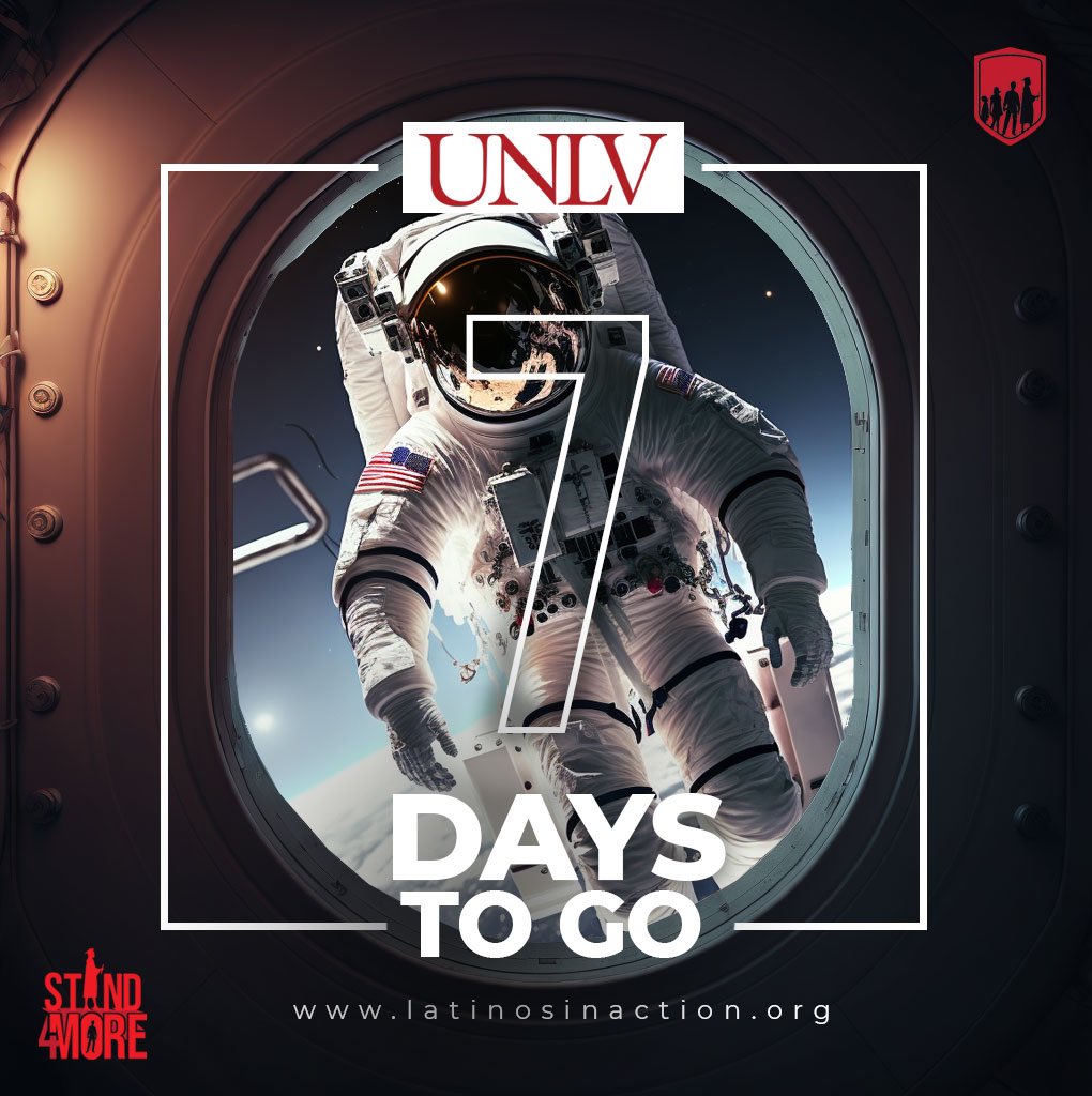 Who’s ready for the Nevada Conference?! Only 7 days to go!
#stand4more #latinosinaction2023