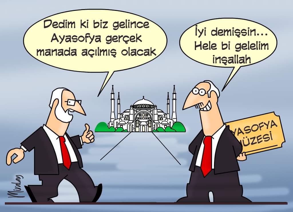 HalidOzkoyuncu's tweet photo. #Temel "Biz gelince #Ayasofya gerçek manada açılmış olacak"
LÜTFEN PAYLAŞ BUTONU İLE PAYLAŞINIZ
.
.
.
.
#Miralay #Karikatür #Mizah #Eğlence https://t.co/NmOcikEPR8