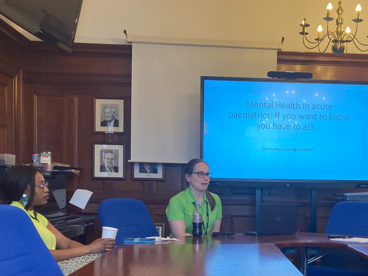 Susie8_Love's tweet photo. A great #IAHW2023 teaching session today with @EngozyO and Dr Sara Lawson. Good discussion afterwards about how to use gentle curiosity and kindness to explore difficult topics with adolescents💚 @IAHW2023 @BelfastTrust @e_klewchuk @kate_murt https://t.co/O9YJVX3VLF