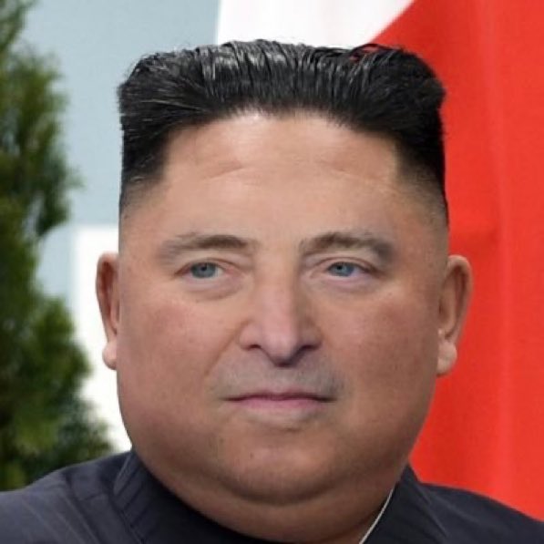 rgfray1's tweet photo. @barstoolsports @spittinchiclets @pinkwhitney Kim Jong Bettman https://t.co/2de9QaxR3O