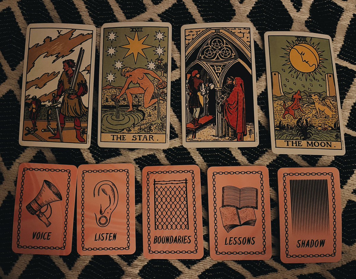 moonsoultarot's tweet photo. Aries, Leo, Sagittarius - 
what’s coming in with this new moon tarot reading ☽ 

Walking away from outdated relationships, healing within connections, new friends, asserting your boundaries, accepting and embracing  your shadow side, going swimming, collaborating with others https://t.co/lomzqtM7W3