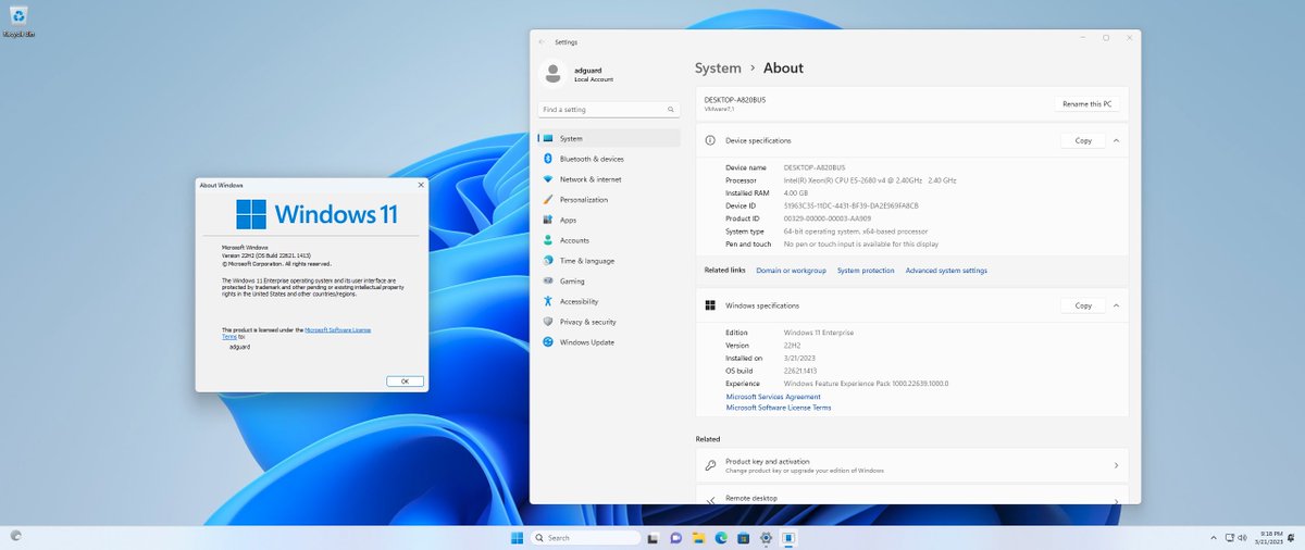 WZorNET's tweet photo. 🧵Download Windows 11 Version #22H2, #CONSUMER/#BUSINESS, (#UpdatedMarch2023) from #MSDN via Torrent👇
📋OS Build /22621.1413.ni_release_svc_prod1.230308-2016 with #KB5023706/
✔️2-ENGLISH📀👉https://t.co/wNdYlLIWVj
✔️2-RUSSIAN📀👉https://t.co/Vvx5D7C4Q4
🧙♂️by @rgadguard🕶️
👁️WZT🪄 https://t.co/cdInYNNWeT