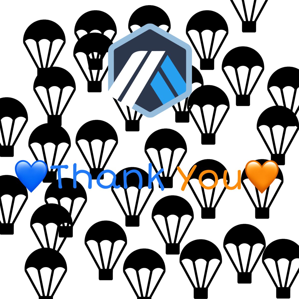 SawloJ's tweet photo. @arbitrum 🧡💙 https://t.co/hMPVITCT4Z