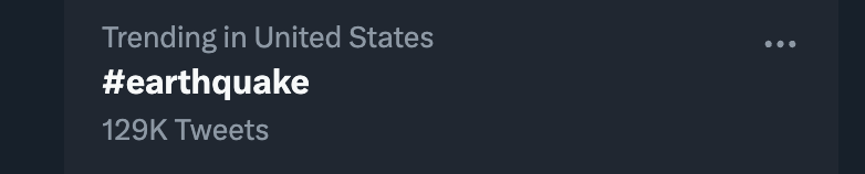 anncode's tweet photo. Ayer estaba viendo la #EarthquakeMachine de Los Simpson y hoy es #earthquake es tendencia https://t.co/FauWkwwVJV