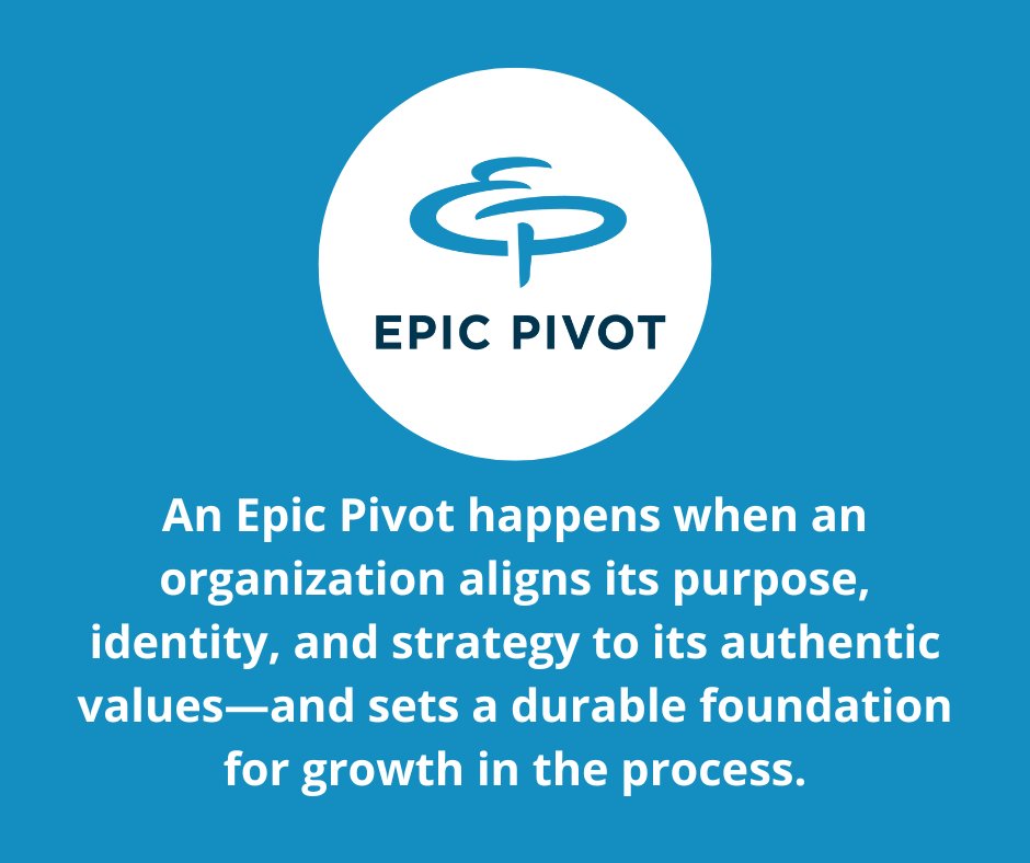 What does Epic Pivot mean? Get to know us: epicpivot.com.

#epicpivot #purpose #innovation #purposedriven #purposefultransformation #organizationalpurpose #innovationculture #dowellbydoinggood #consciousleadership #businessstrategy #leadership #executiveinsights