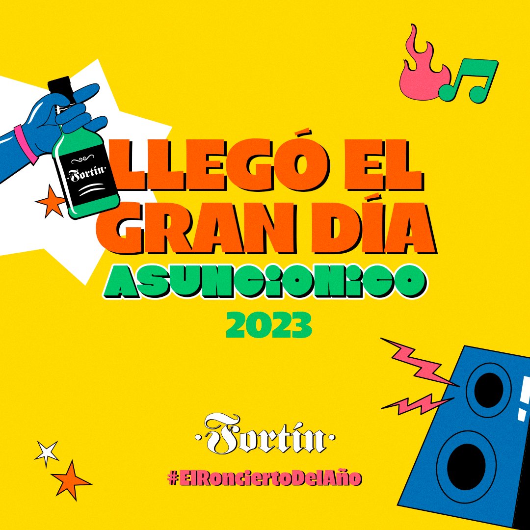 Tampoco te estamos contando un secreto, pero queremos que disfrutes de esta experiencia que tanto estabas esperando! 🤩⚡

#Fortín #Asuncionico #ElRonciertodelAño