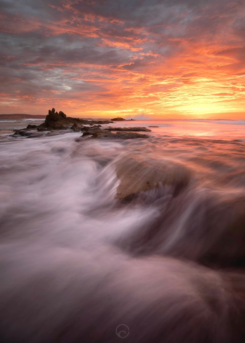 Sunrise near home yesterday morning 🤙