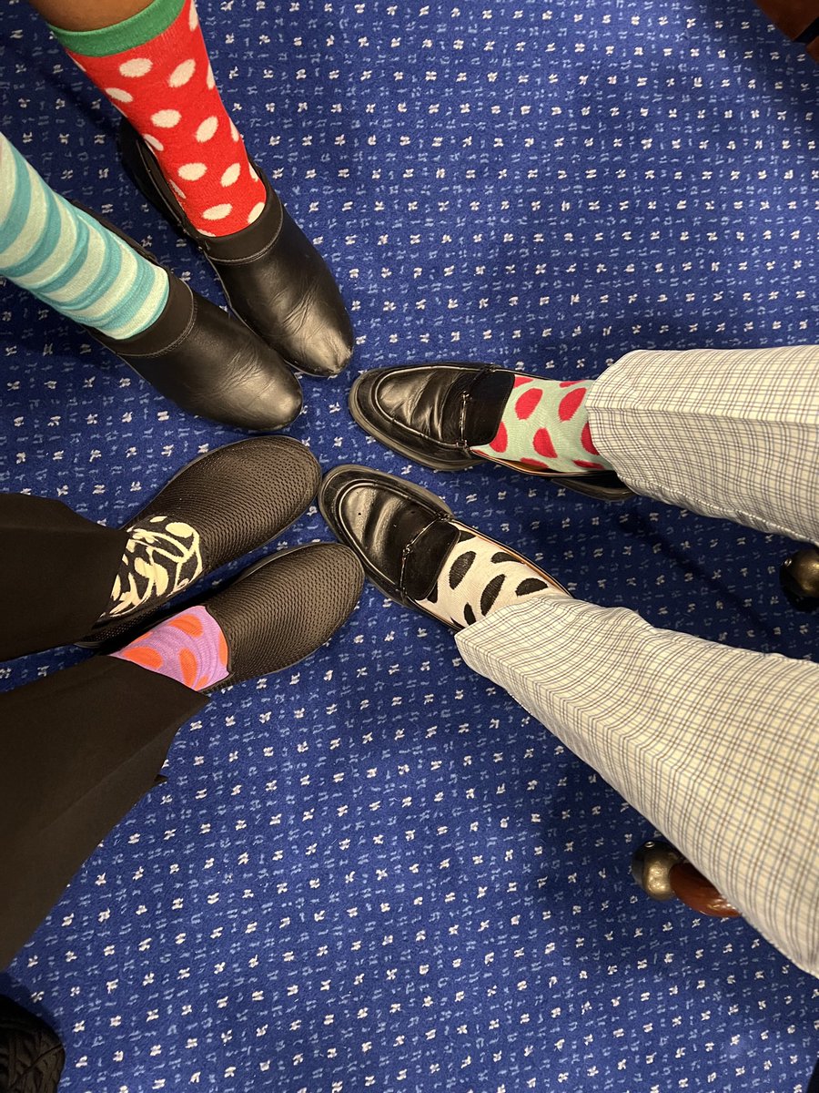 Me and a couple of my Committee colleagues showing off our socks for #WorldDownSyndromeDay2023 Thanks to #DSAMaryland for the great #rockmysocks and for all your efforts to raise awareness about Down Syndrome! #working4md #mdga23