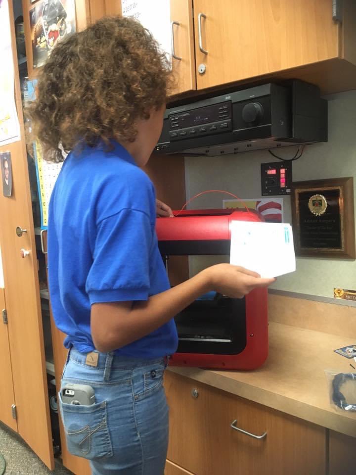 Exactly 6 years ago this 6th grader  <a href="/_angelavine/">angie</a> put together my first 3D printer after she was finished with math.  Now I’m a 3D printing teacher and she’s breaking high school track records. #3dprint #DesertRidgeAcademy #shadowhillshighschool