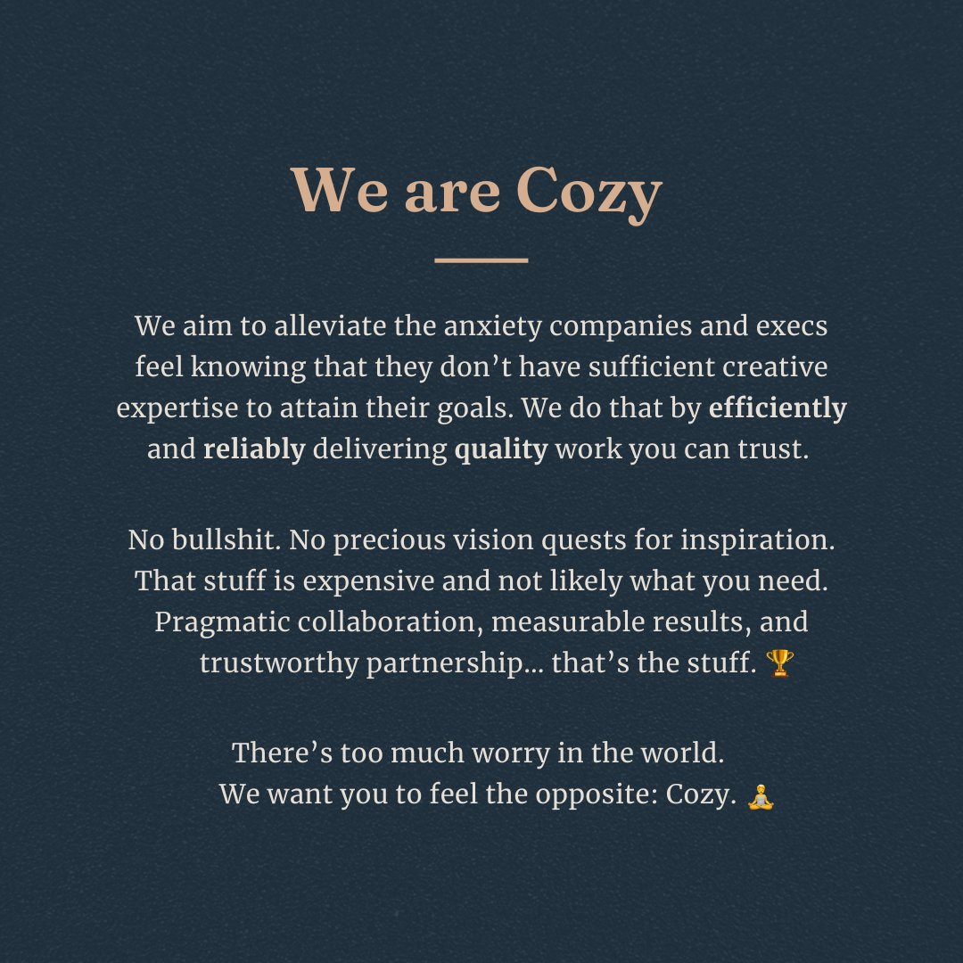 CozySD's tweet photo. The past year, Cozy &amp; our clients were busy! @clutch_co ranked us as 1 of San Diego’s best #UXdesign shops. Our team’s 3x as big. We worked w/Generation to create @NUQatar’s 2022 Annual Report &amp; web features. Learn about our no-BS approach: https://t.co/vca2pJMRmC. 

#webdesign https://t.co/nWWc8Kribr