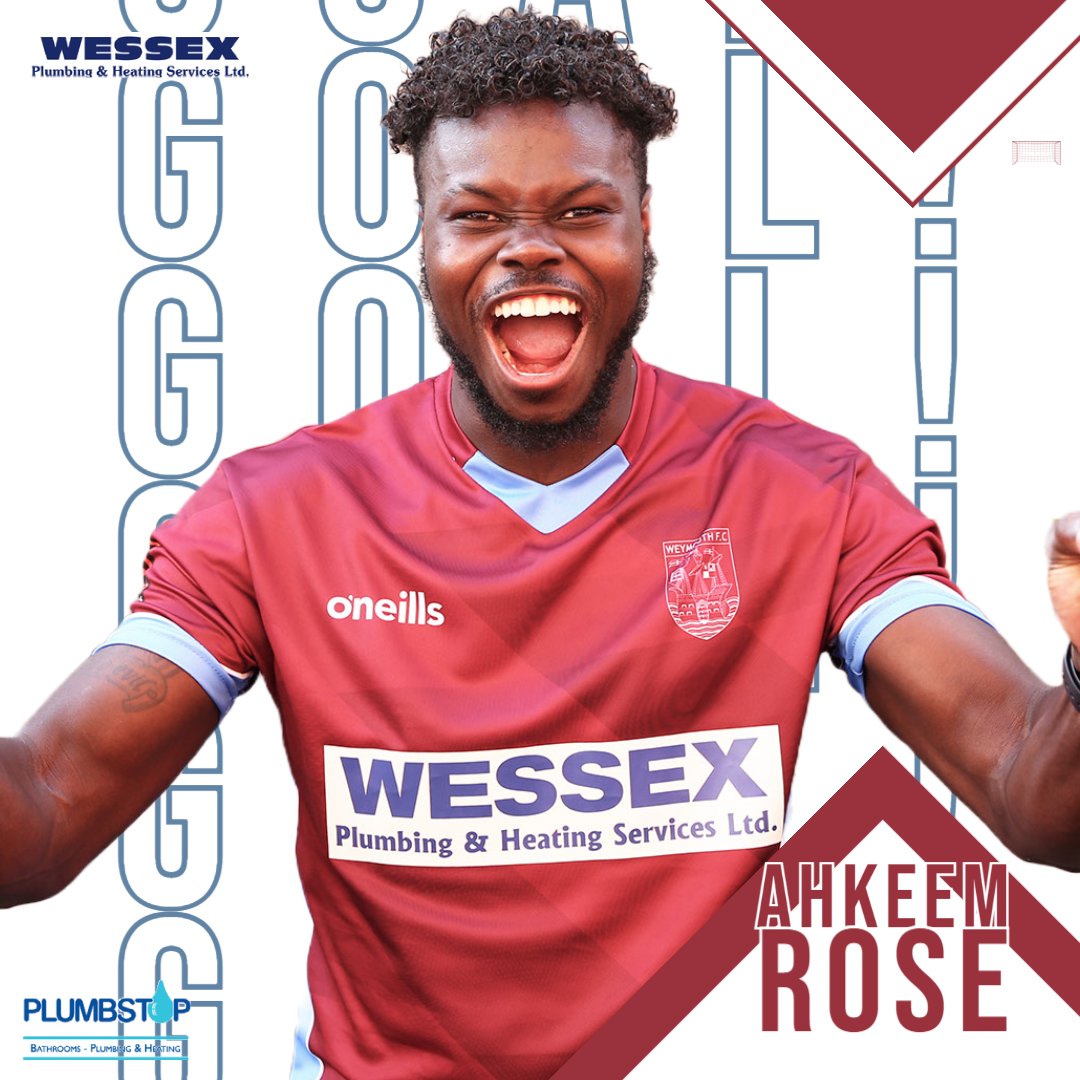 theterras's tweet photo. 3' GOAL!

Ahkeem Rose makes it 1-0, a great start from the Terras.

Chippenham Town 0-1 Weymouth | #TerrasTogether https://t.co/RvrLRLatvg