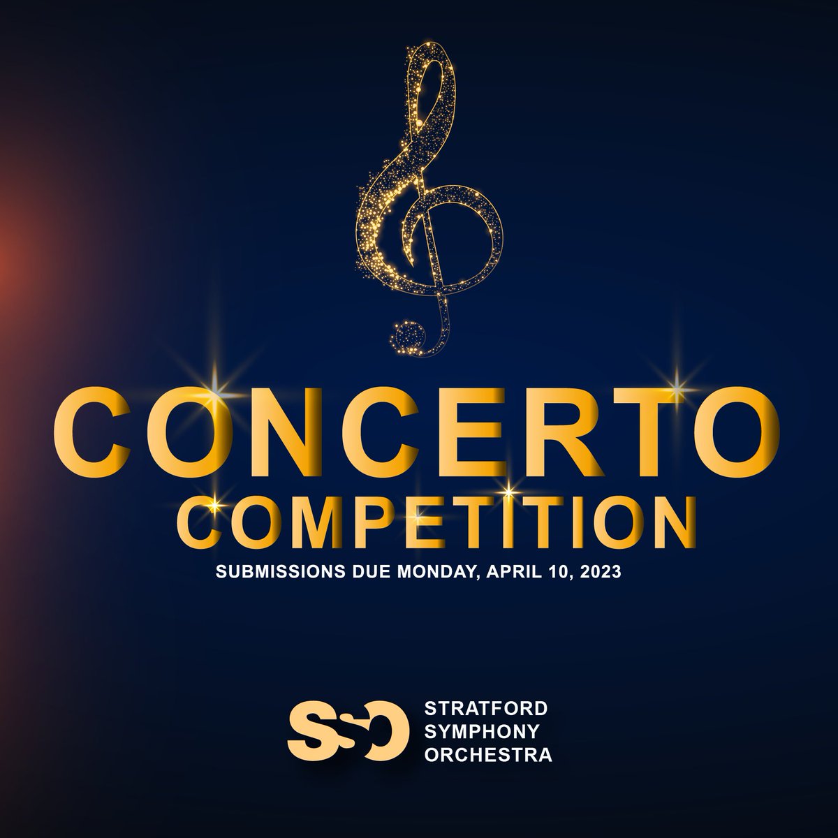 Our 2023 Concerto Competition is open to all string players under the age of 25. 

The winner will be offered a performance with the orchestra during our 2023/24 season with the concerto of their choice. 

Learn more: stratfordsymphony.ca/Concerto_Compe…