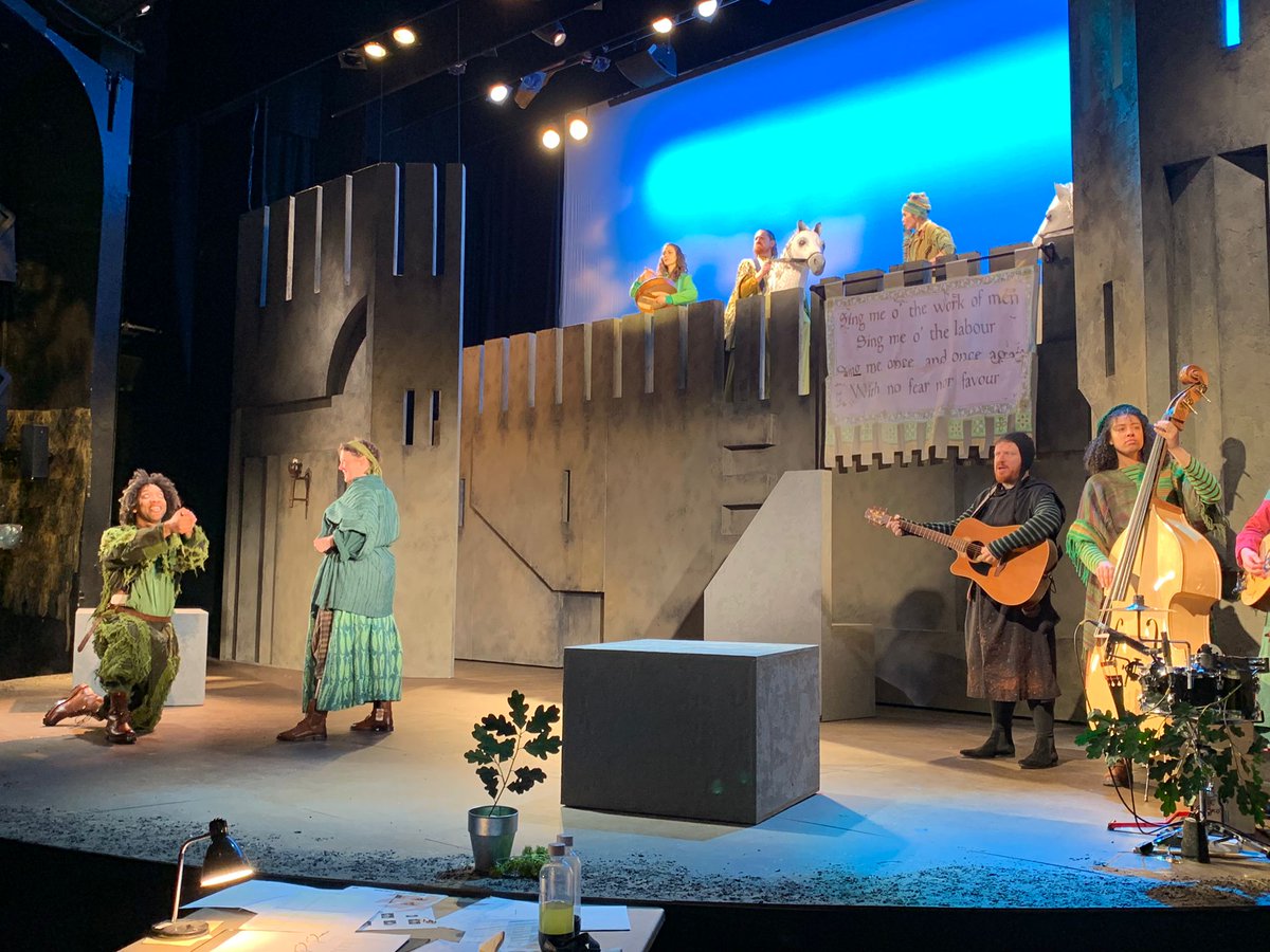 derbytheatre's tweet photo. Our 2023 Easter production of #RobinHoodandtheMajorOak opens this Saturday at #DerbyTheatre! 🎯

Our wonderful cast, creatives &amp; community have been working hard to get everything ready. - Check out some of the pictures we've managed to capture! 📸 

(1/2) https://t.co/igMUy2KMR4