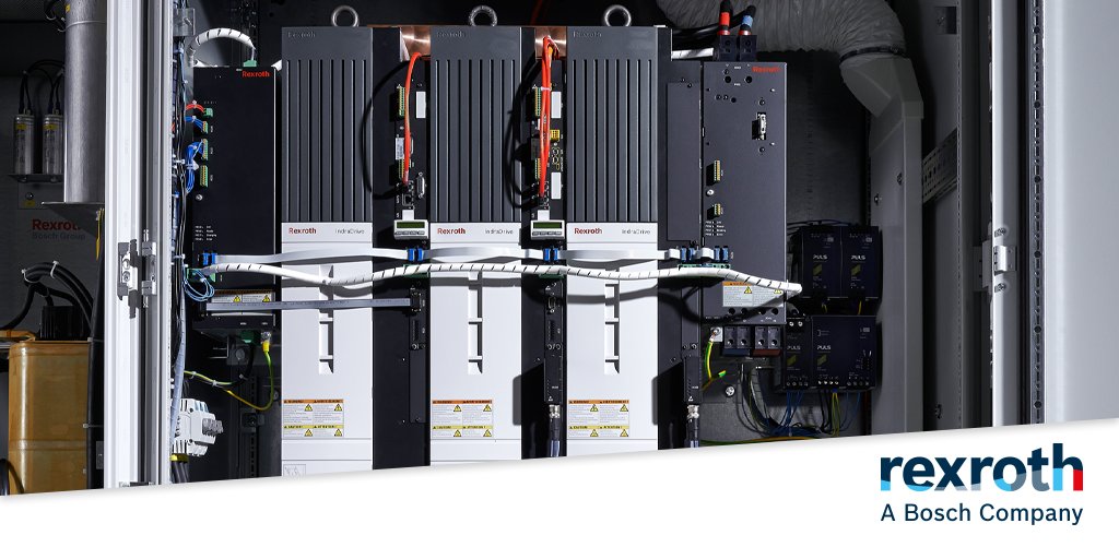 BoschRexrothUS's tweet photo. More efficient, more intelligent and more ways to save on space requirements in megawatt-sized applications — IndraDrive ML electric drive technology from Bosch #Rexroth makes it possible. Find out how. #electricdrive https://t.co/o3XrlJXK3K https://t.co/fTYlesY0W1
