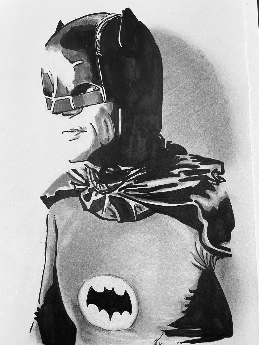 #Batman sketching! The Darknight Detective himself!!
@DCComicsKids @DCOfficial @DCinthe1980s @BatcavePodcast @Batmanmeetsgod1 @TheAnimatedBat @13th_Dimension @deconcomics @TheAnimatedBat @60s_Batman @RalphGarman @GentleGiantsRsQ @Batman