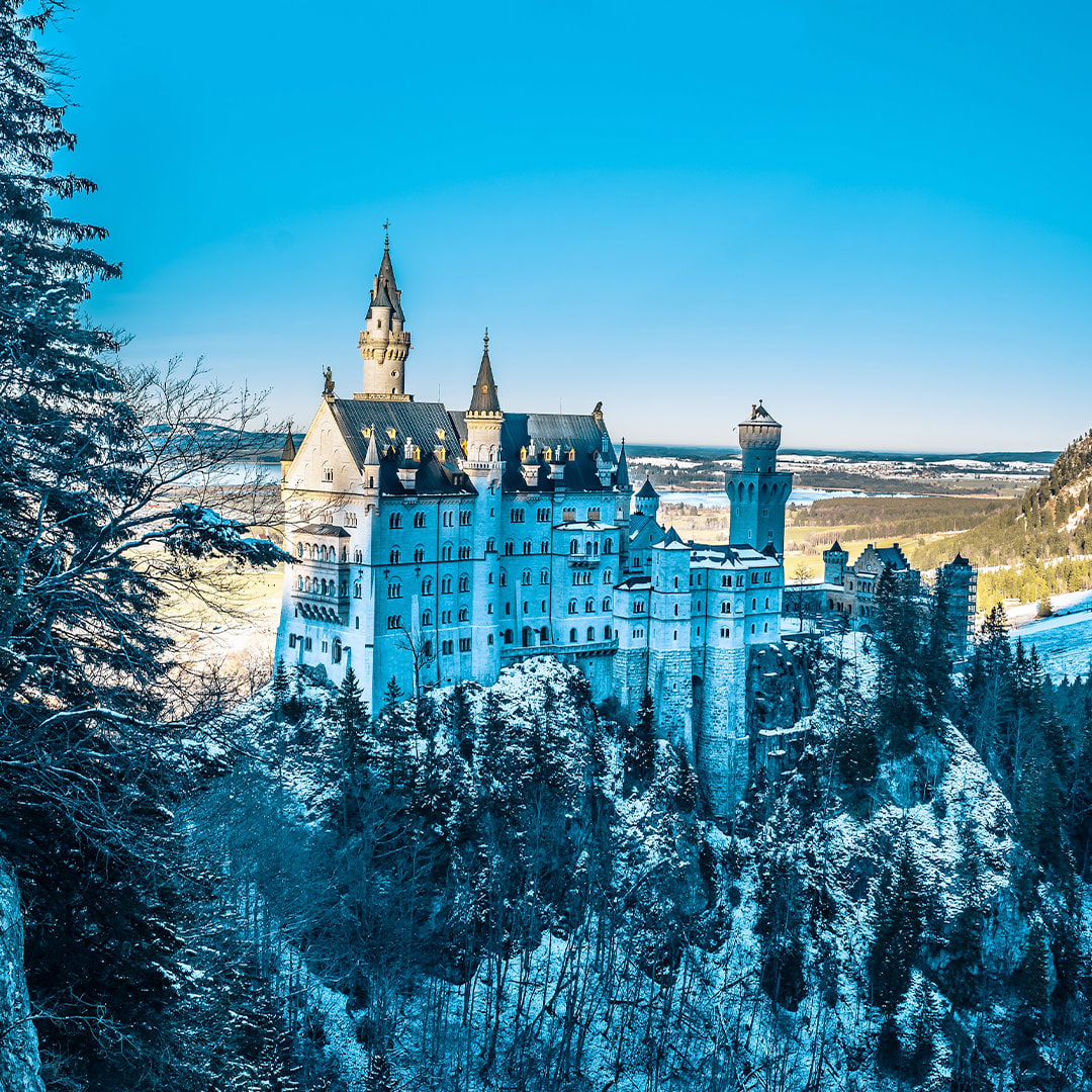TravelByGeorgia's tweet photo. Bavaria is a must-see for any German vacation. It's home to Neuschwanstein, a fairytale-like castle in the German Alps that inspired castle design in the Disney Parks. Contact us to start planning your visit! (941) 218-6399 https://t.co/qtDejjY6jH