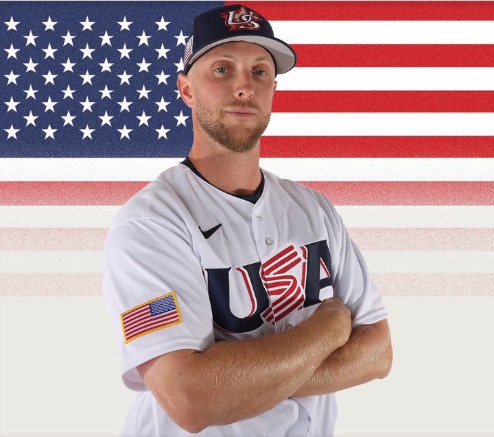 StoolBaseball's tweet photo. Zac Gallen was asked What his Dbacks mate Merill Kelly will do tonight:

 “They will speak of him alongside George Washington and Paul Revere”

(Via @ZHBuchanan) https://t.co/5MIUGU3E5g