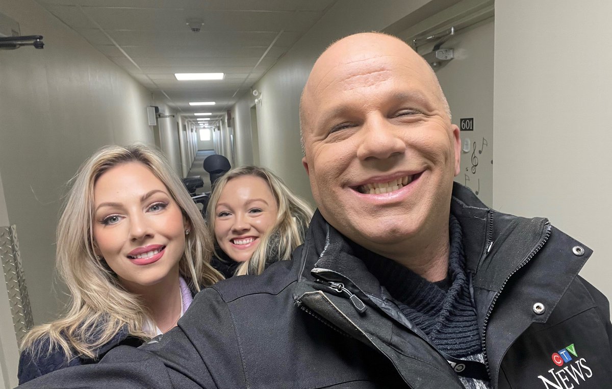 Out with the CTV crew this morning to help deliver meals with the wonderful people at Meals on Wheel Sudbury <a href="/CTVIanCampbell/">Ian Campbell</a> <a href="/CTVNewsNorthern/">CTV News Northern Ontario</a>