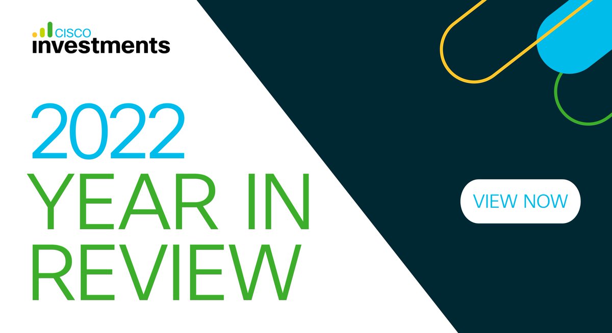 ✨We share our perspectives on 2022 and what lies ahead in 2023 in our 2022 Year in Review👇 hubs.ly/Q01HHTT-0 #ciscoinvests #VentureCapital