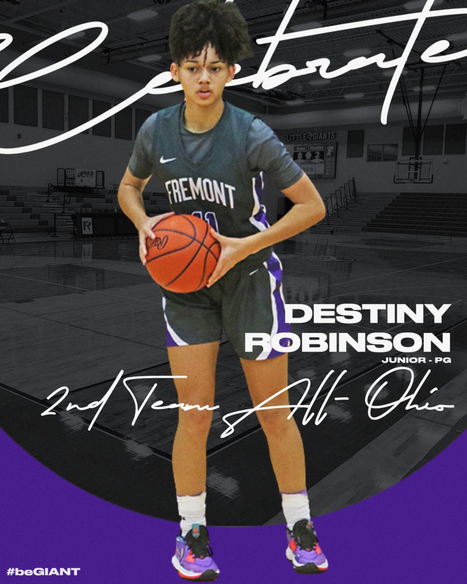 FRHS_Athletics's tweet photo. Congratulations to Junior point guard - Destiny Robinson on earning 2nd Team All- Ohio honors. https://t.co/orRX80Irta