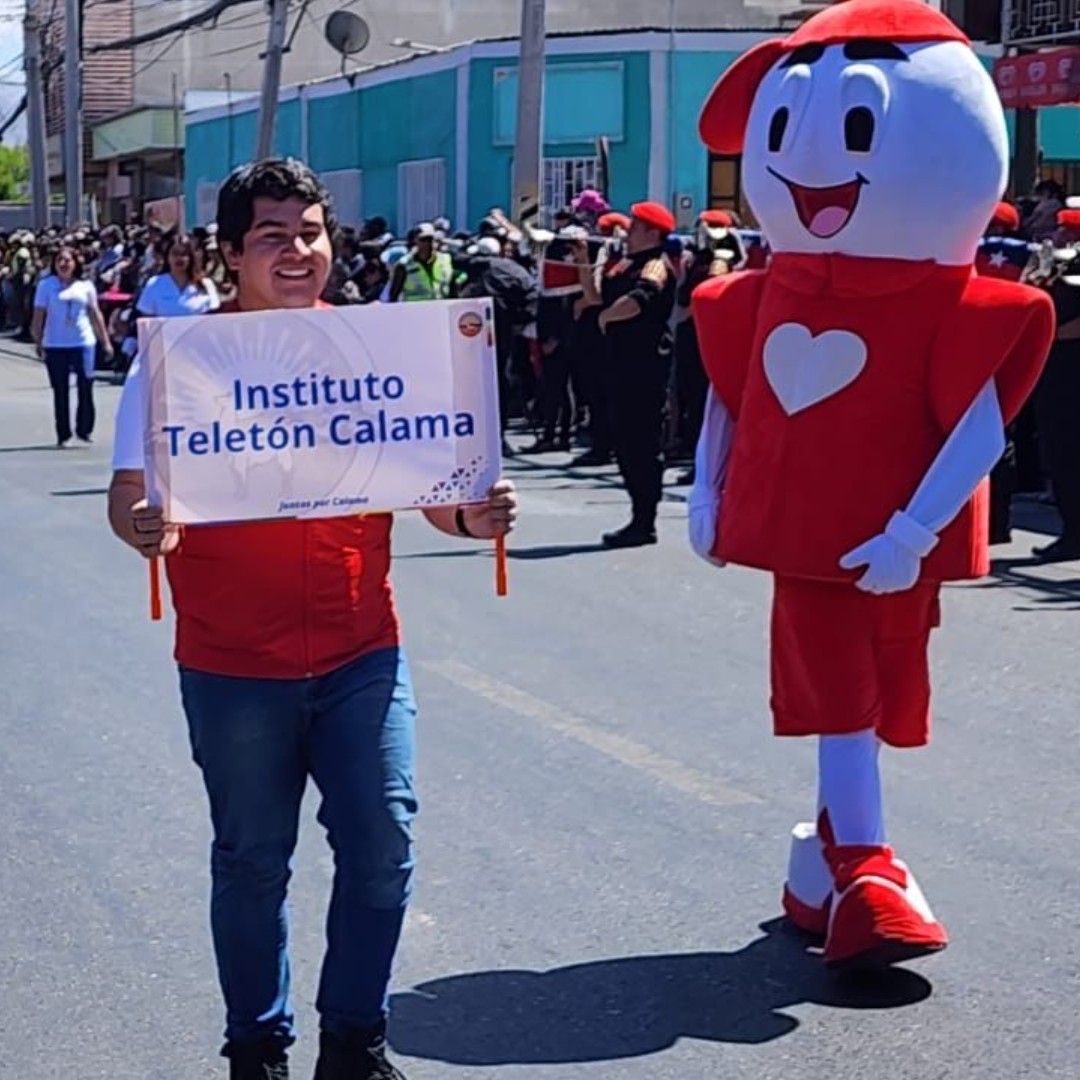 Teletón Chile on Twitter "En un nuevo aniversario de Calama, más de 4500 personas desfilaron
