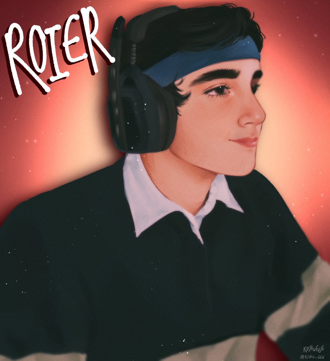 kishu_666's tweet photo. Yo a roier le prometí un dibujo y aquí está 😌☝️ 

#roierfanart https://t.co/ZtSNLZv8g2