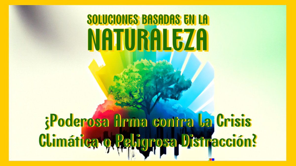 UENCpodcast's tweet photo. ¿Usar la naturaleza para solucionar los problemas globales? No todos están de acuerdo. 

En este episodio analizamos las dos visiones opuestas sobre las soluciones basadas en la naturaleza (SBN) y sus implicaciones. 

👇👇 ESCÚCHANOS AQUÍ 👇👇
https://t.co/GNECg7Biw9 https://t.co/Gh2KFpaujX