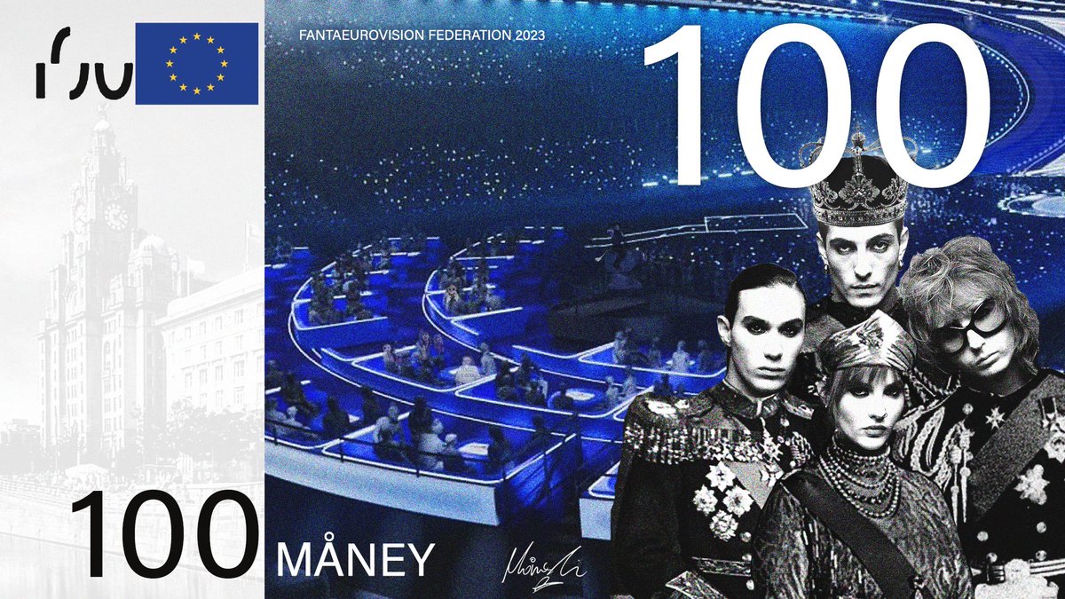 fantaesc's tweet photo. 💰 OFFICIAL CURRENCY 💰

#måney #fantaeurovision #fantaeurovision2023 #maneskin #Eurovision2023 #ESC2023 https://t.co/LcqD9qnetX
