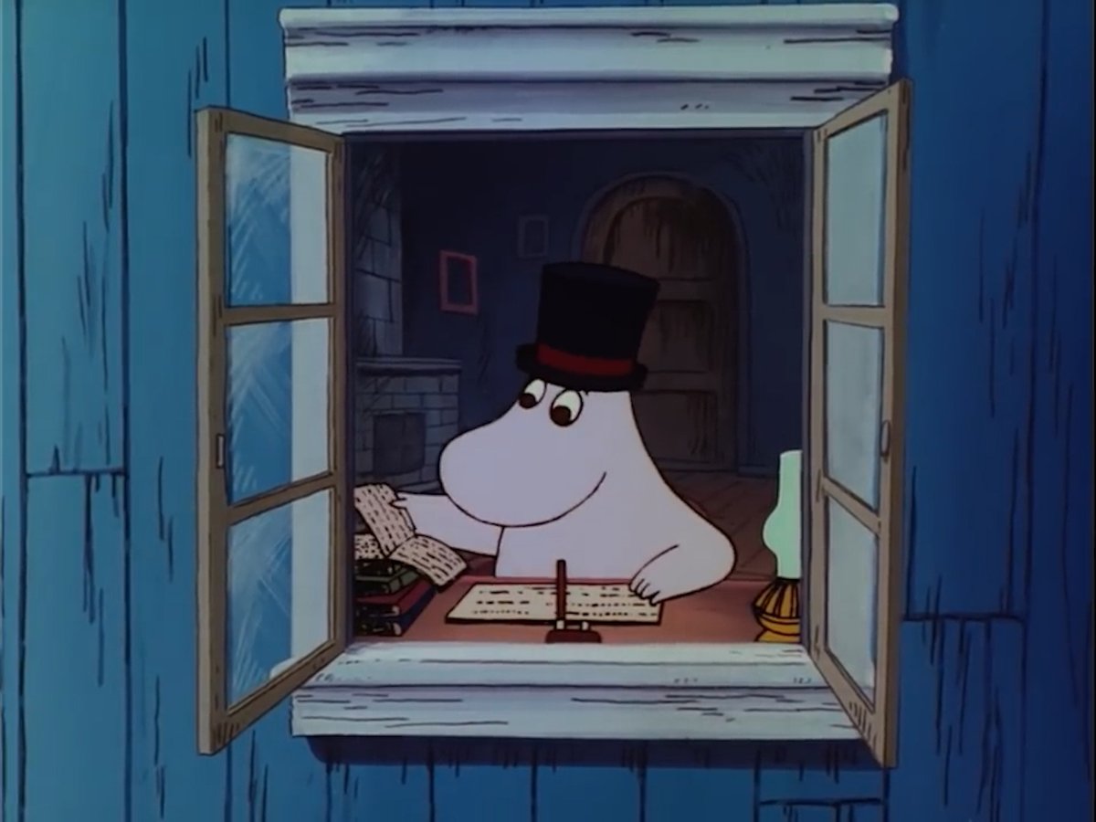 Moomin Daily ☁️ tweet media