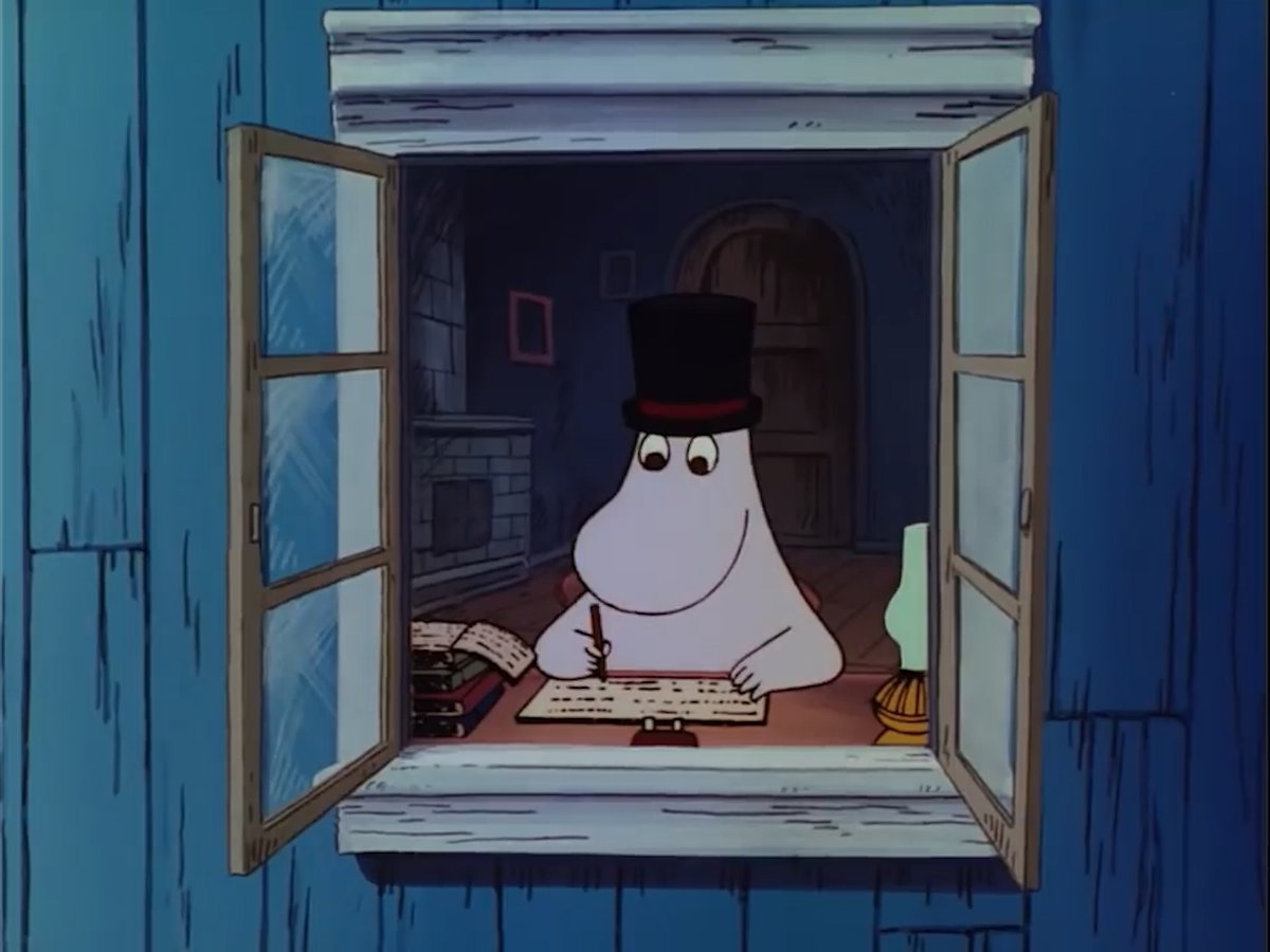 Moomin Daily ☁️ tweet media