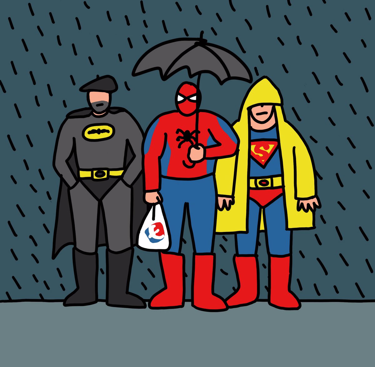 Callatelaboca's tweet image. Héroes