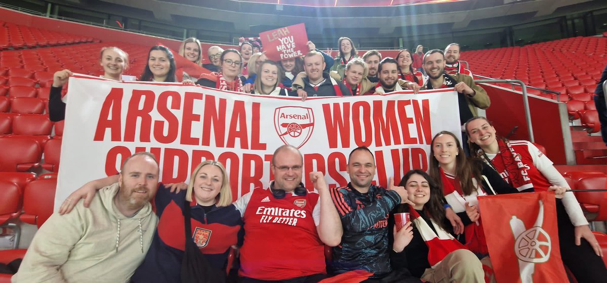 Amazing support from beginning to end.

All to play for next week #COYG

#WeAreTheArsenal #ProudToSupport 🔴