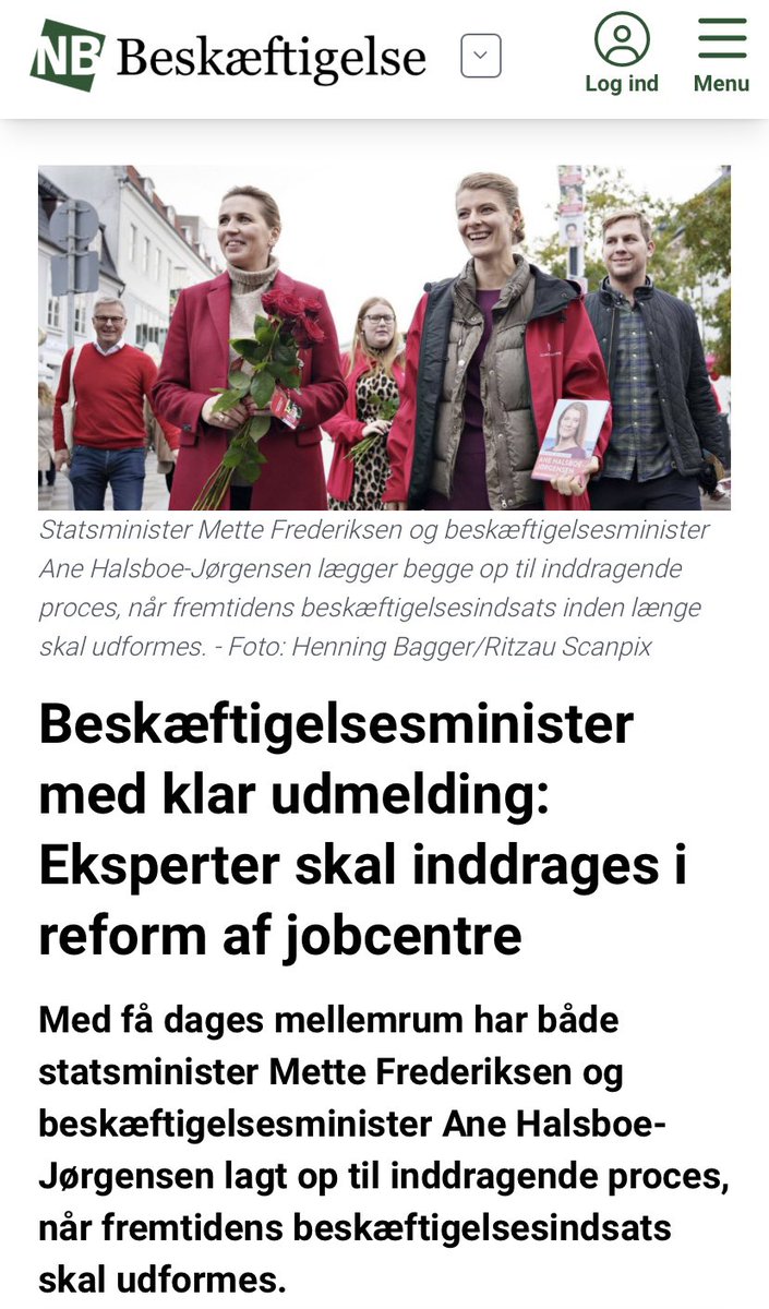 ”Det er et opgør med et system, der er viklet ind i regler, proceskrav og bureaukrati, sagde statsministeren og henviste til et opsigtsvækkende studie i Aarhus, som viser, at for hver time sagsbehandlerne bruger på en ledig borger, bruger de tre timer på regler og bureaukrati”1/2