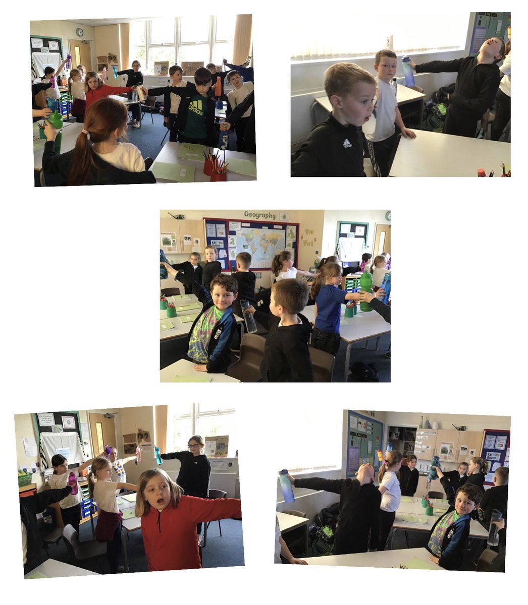 yr3melthamce's tweet photo. How long can you hold a water bottle for? Make sure you keep your arm straight and horizontal…you are not allowed to lean on anything for support! Can you feel your muscles working? #melthamscience https://t.co/37MyZwj7pP